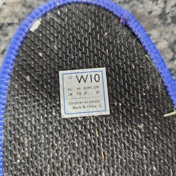 ROTHY'S The Original Slip On Sneaker In Grey Camo. - Picture 9 of 9